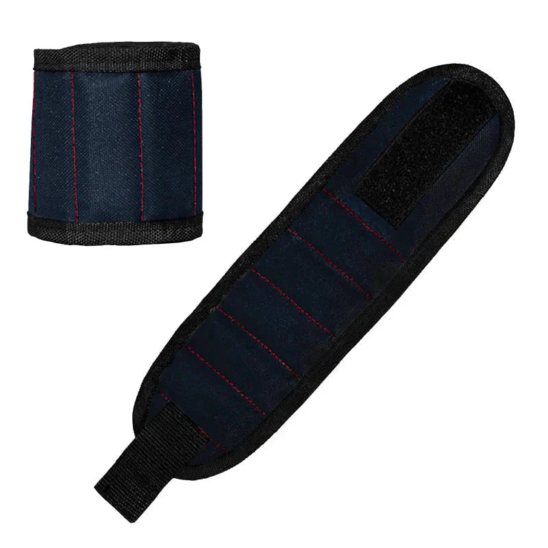 Strong Magnetic Wristband β Portable Tool Bag for Holding Screws, Nails, Nuts, Bolts, and Drill Bits